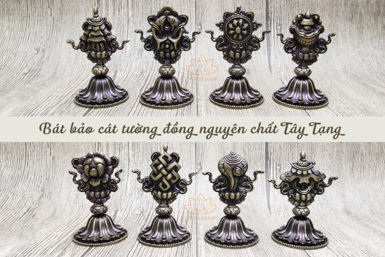 Bát cát tường: Biểu tượng gia trì hoàn hảo